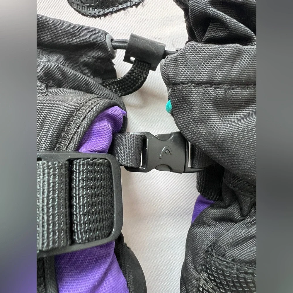 HEAD Junior Unisex Snow Ski Gloves DuPont Sorona insulation heat pocket size L